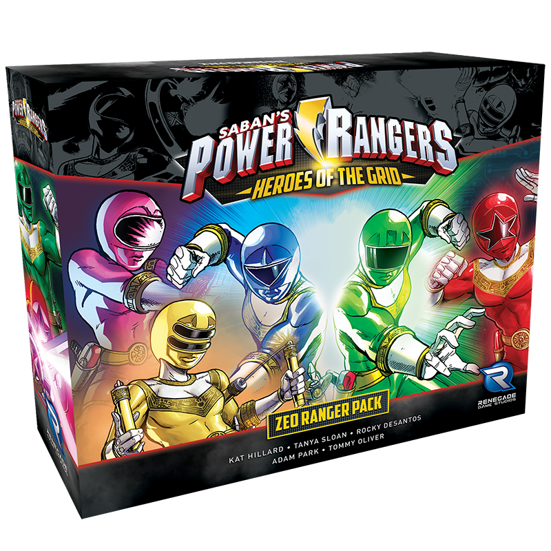 Power Rangers: Heroes of the Grid:  Zeo Ranger Pack