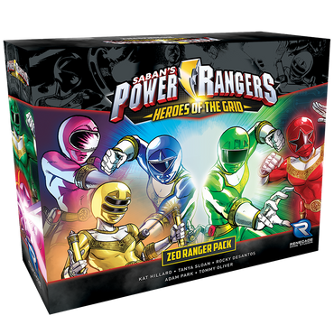 Power Rangers: Heroes of the Grid:  Zeo Ranger Pack