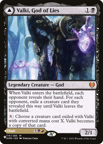 Valki, God of Lies // Tibalt, Cosmic Impostor [Secret Lair: From Cute to Brute]