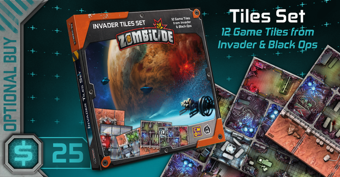 Zombicide: Invader - Tiles (12)