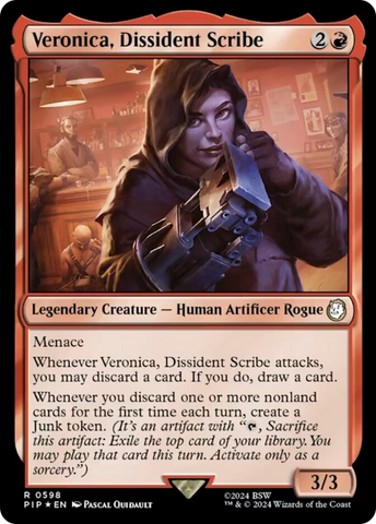 Veronica, Dissident Scribe (Surge Foil) [Fallout]