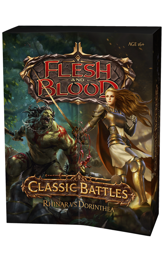 Flesh and Blood: Classic Battles: Rhinar vs Dorinthea