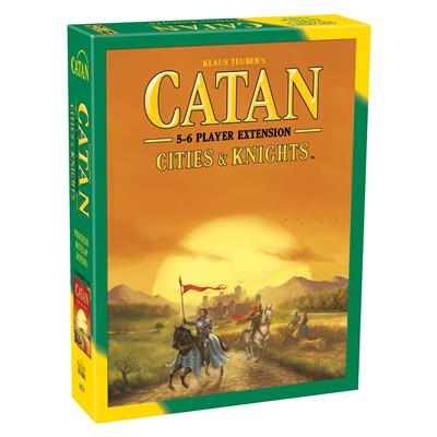 Catan 5-6 Player Extension Cities and Knights