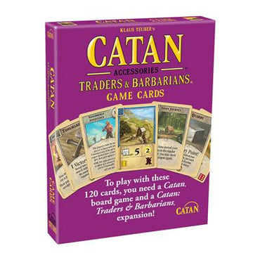 CATAN ACCESSORY: TRADERS AND BARBARIANS GAME CARDS