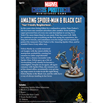 Marvel: Crisis Protocol: Amazing Spider-Man and Black Cat