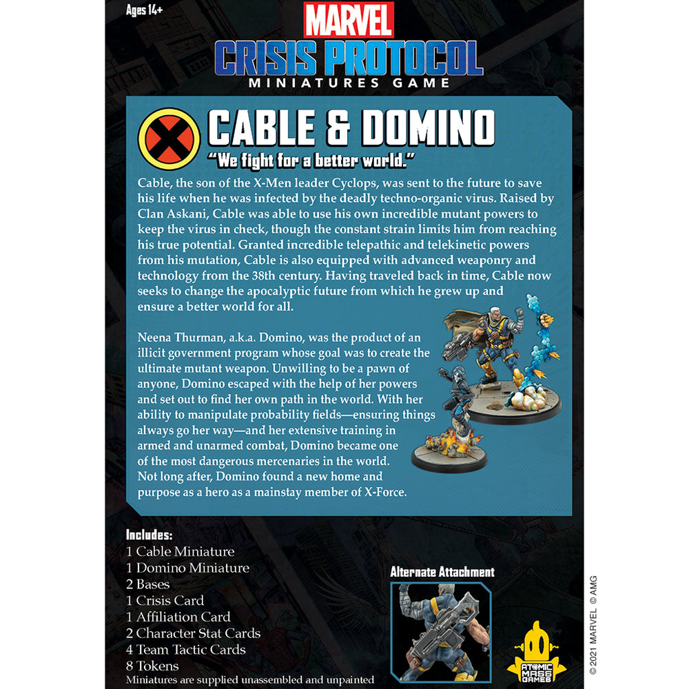 Marvel: Crisis Protocol: Domino and Cable