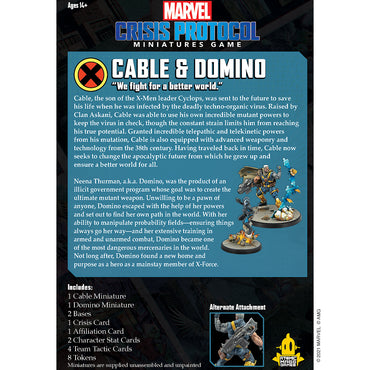 Marvel: Crisis Protocol: Domino and Cable