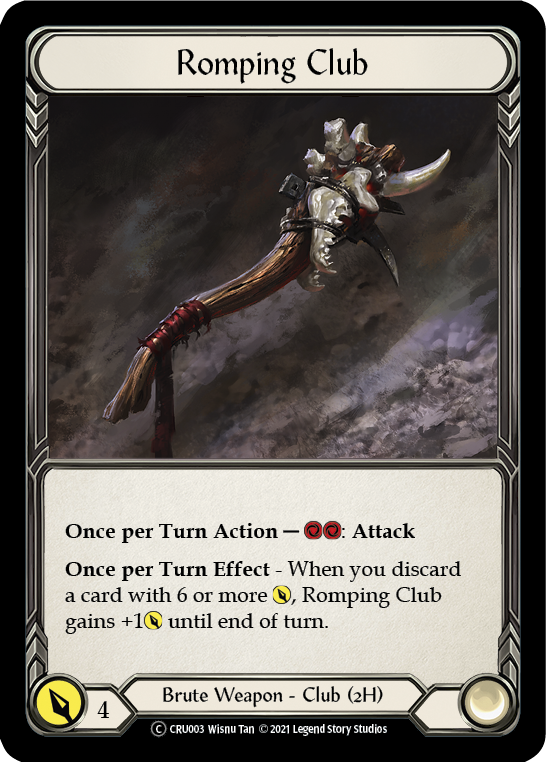 Romping Club (Rainbow Foil) [U-CRU003-RF] Unlimited Rainbow Foil