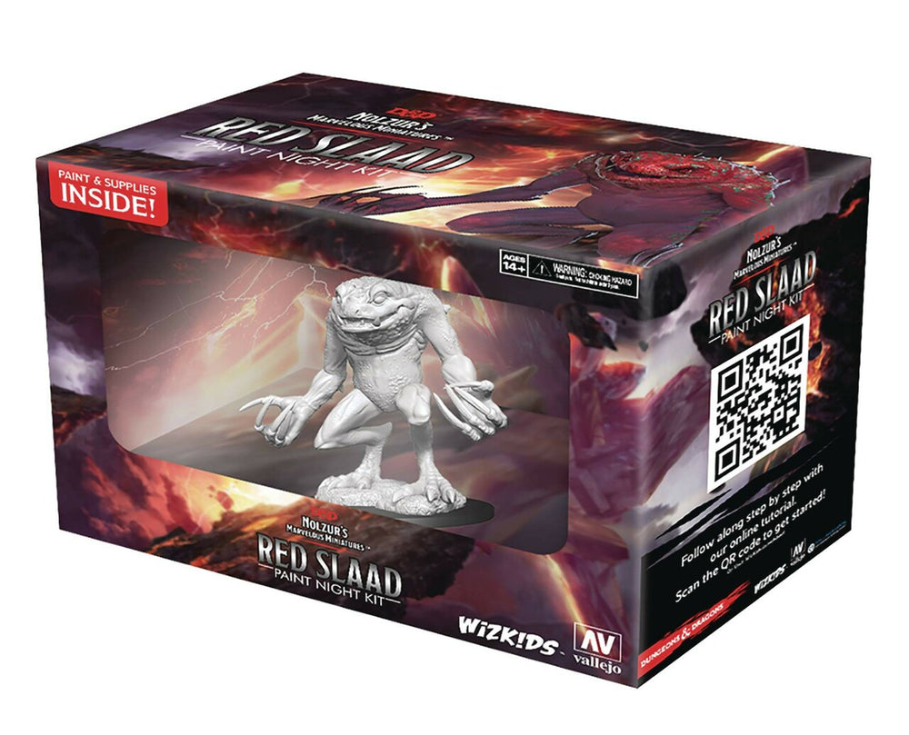 Dungeons & Dragons Nolzur's Marvelous Miniatures: Paint Night Kit #3 - Red Slaad