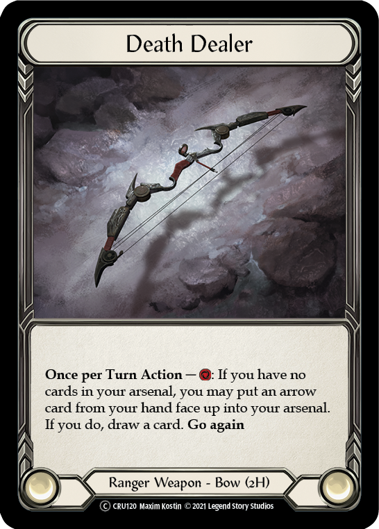 Death Dealer (Rainbow Foil) [U-CRU120-RF] Unlimited Rainbow Foil