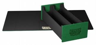 Dragon Shield Magic Carpet XL Deck Tray & Playmat - Green/Black