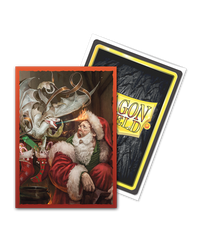 Dragon Shields: (100) Brushed Art Sleeves - Christmas (2021)