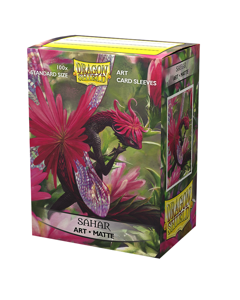 Dragon Shields: (100) Matte Art - Sahar Dragon