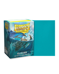 Dragon Shields: (100) Matte Dual Sleeves Glacier