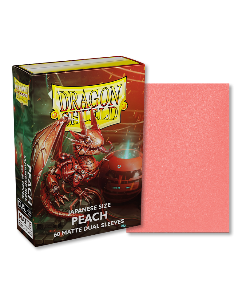 Dragon Shield Japanese: (60) Double Matte Peach
