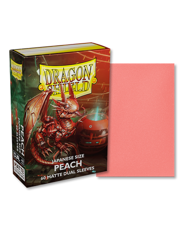 Dragon Shield Japanese: (60) Double Matte Peach