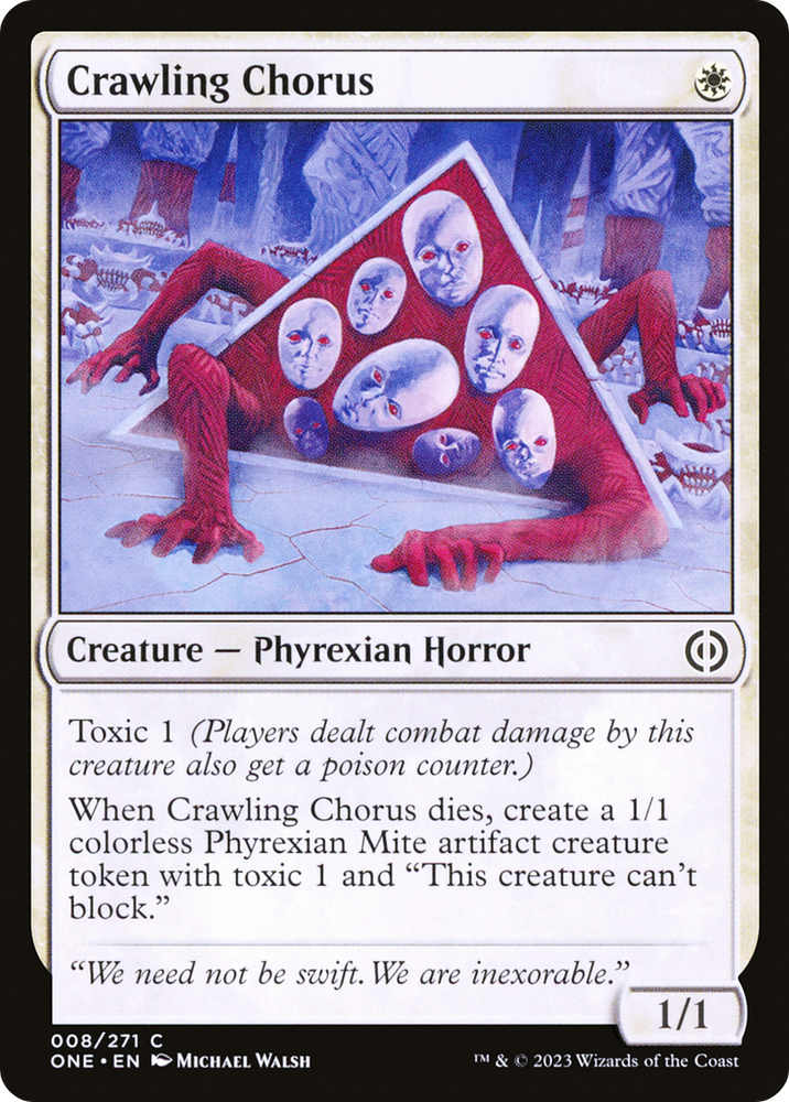 Crawling Chorus [Phyrexia: All Will Be One]