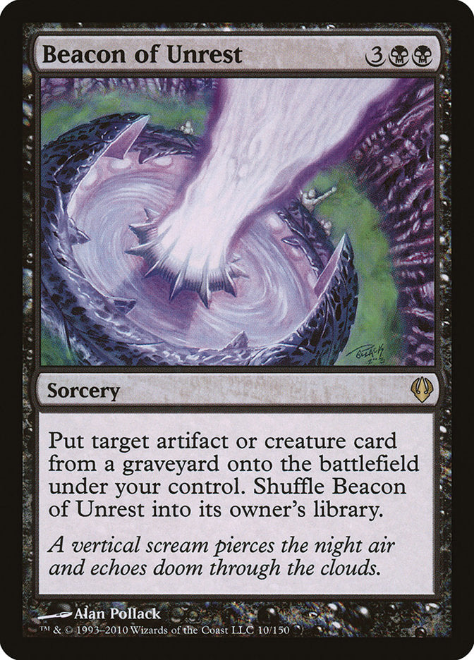 arch enemy mtg cards Beacon of Unrest [Archenemy]