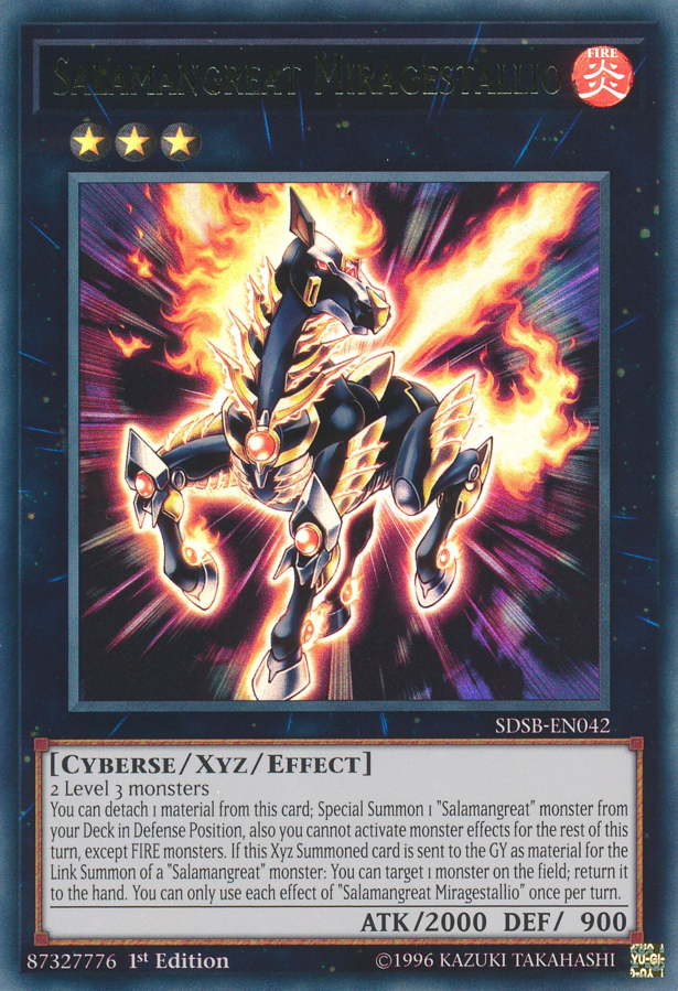 yugioh salamangreat cards Salamangreat Miragestallio [SDSB-EN042] Ultra Rare