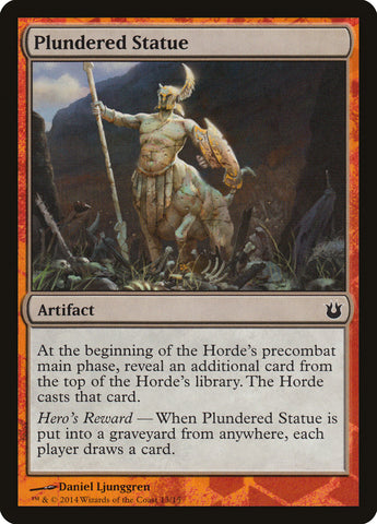 Plundered Statue [Born of the Gods Hero's Path]