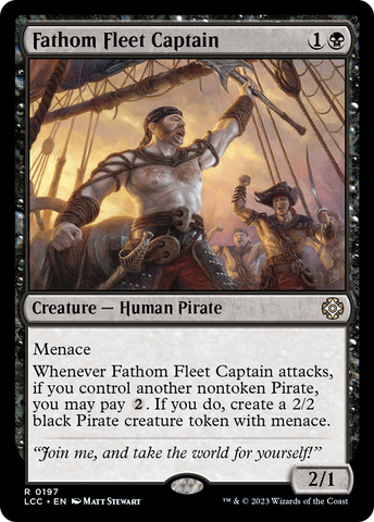 Fathom Fleet Captain [The Lost Caverns of Ixalan Commander]