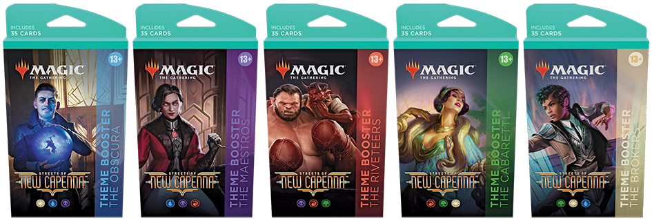 MTG: Streets of New Capenna Theme Boosters