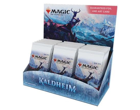 Magic the Gathering CCG: Kaldheim Set Booster Display