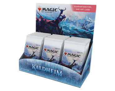 Magic the Gathering CCG: Kaldheim Set Booster Display