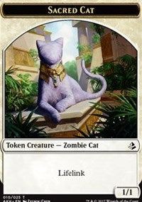 Sacred Cat // Insect Token [Amonkhet Tokens]
