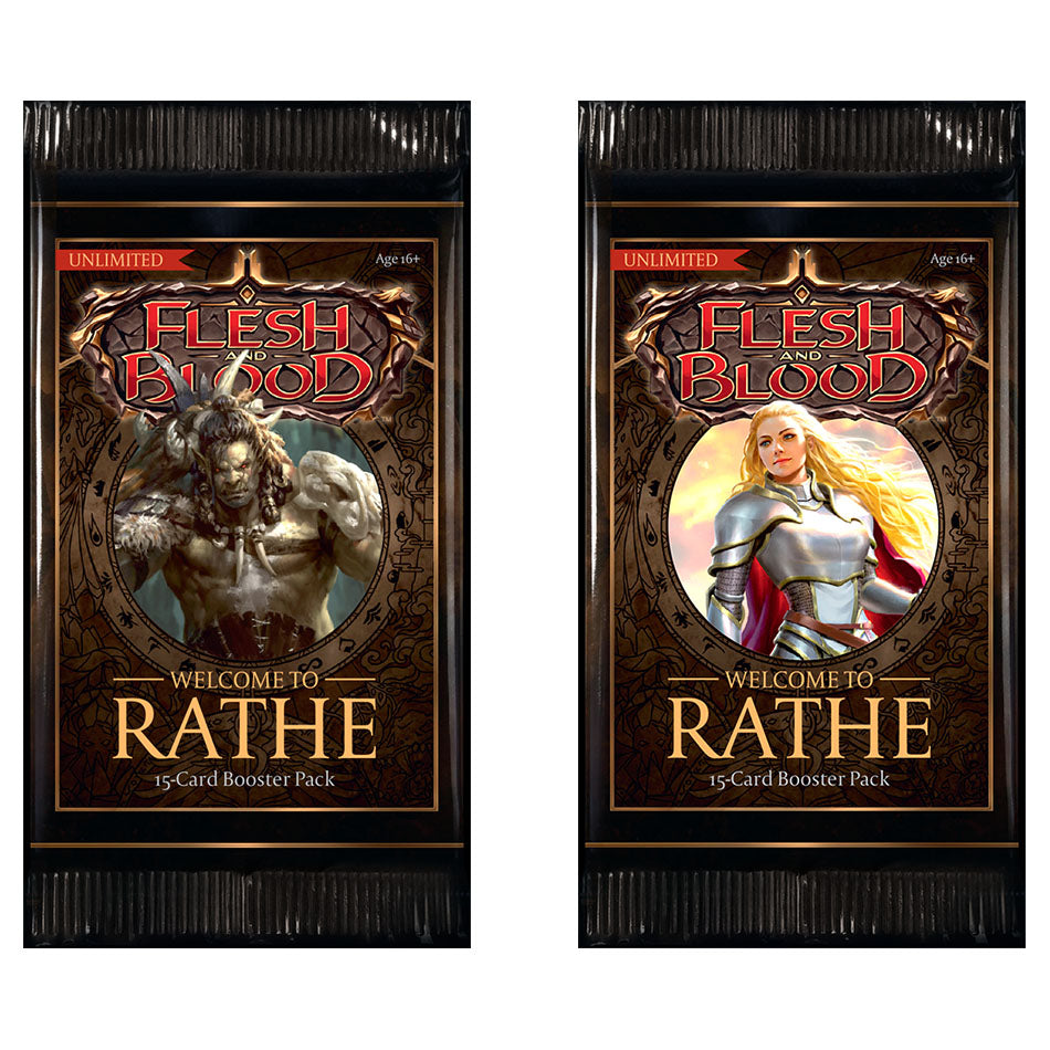 Flesh and Blood TCG: Welcome to Rathe Booster Pack (Unlimited)