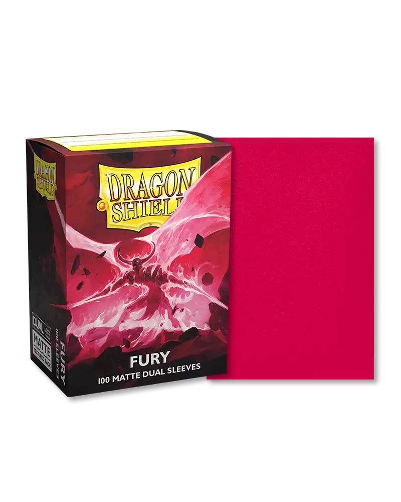 Dragon Shield: (100) Matte Dual Sleeves Fury