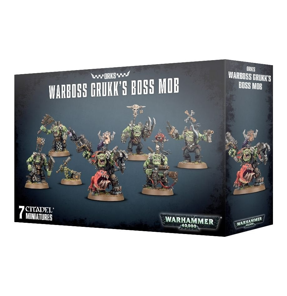 Orks: Warboss Grunk's Boss Mob