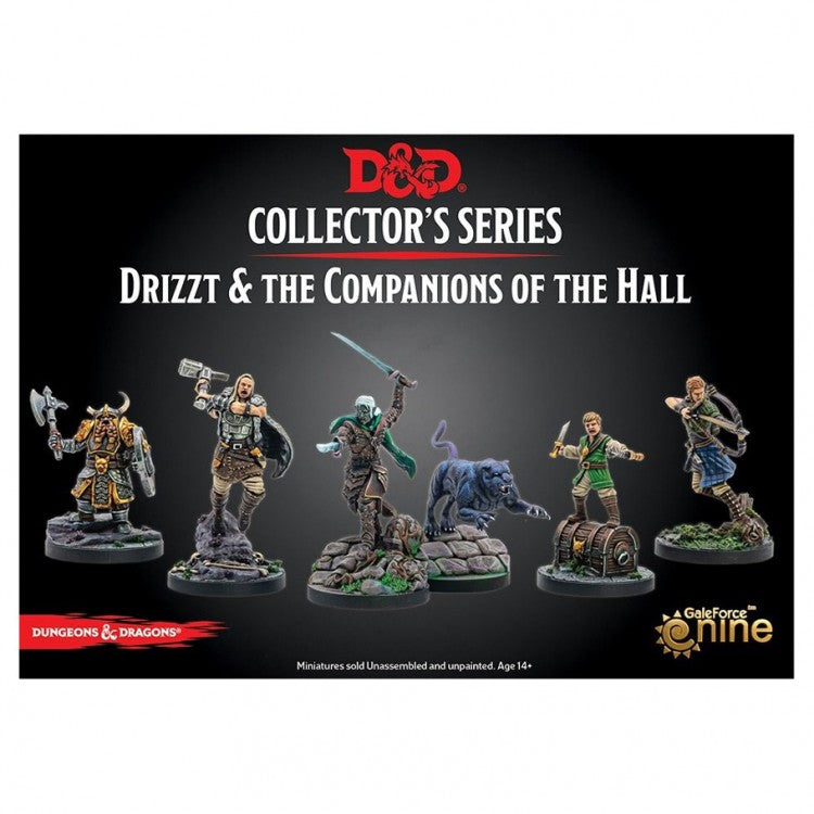 D&D MINIS: Collector's Series - Drizzt & the Companions of the Hall