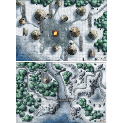 Dungeons and Dragons RPG: Icewind Dale Encounter Map Set