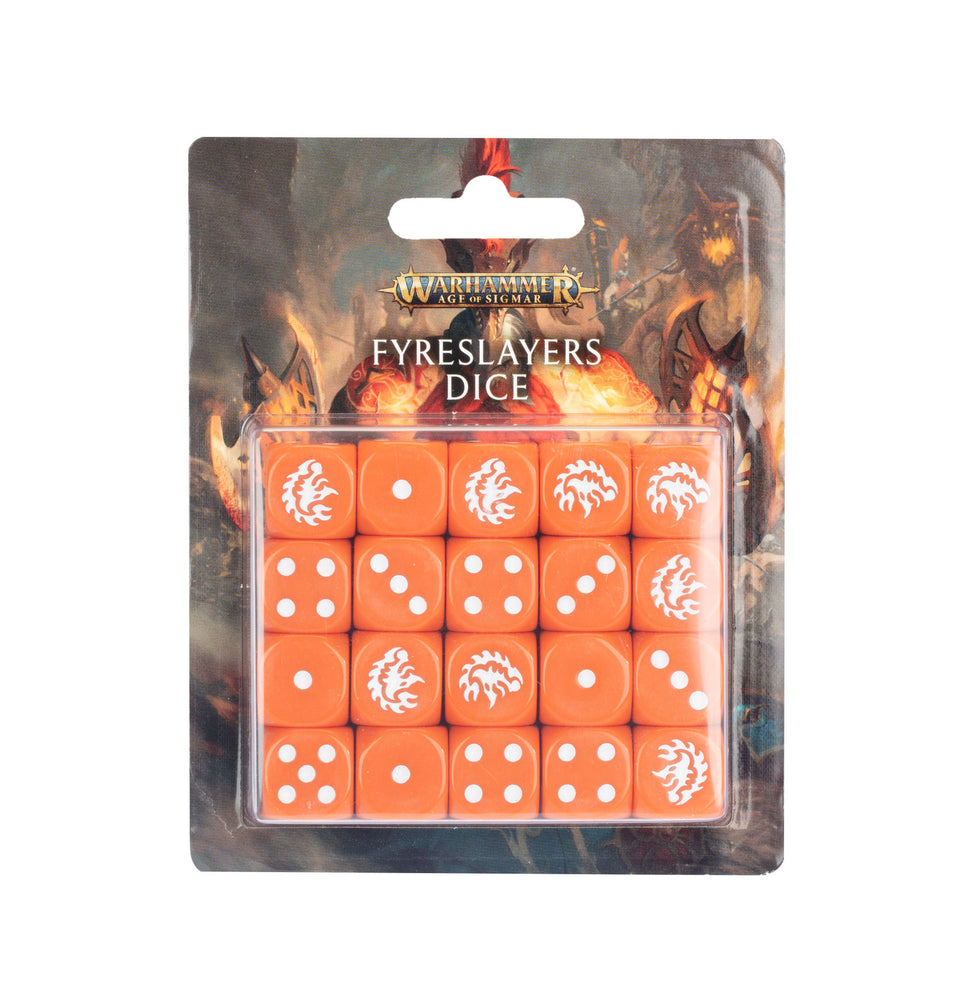 Age of Sigmar - Dice: Fyreslayers