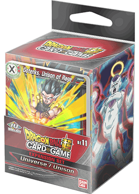 Dragon Ball Super: Expansion Set 07: Universe 11 Unison Preorder May 29th