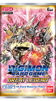 Digimon TCG: Great Legend BT04 Booster Pack
