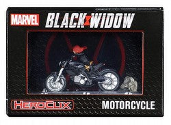 Marvel HeroClix: Black Widow Movie - Black Widow with Motorcycle