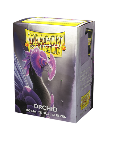 Dragon Shields: (100) Matte Dual Sleeves Orchid