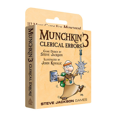 Munchkin 3 Clerical Errors (Revised Edition)