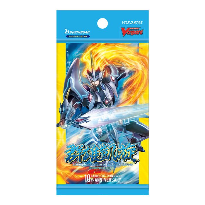 Cardfight Vanguard Triumphant Return Of The Brave Heroes Booster Pack