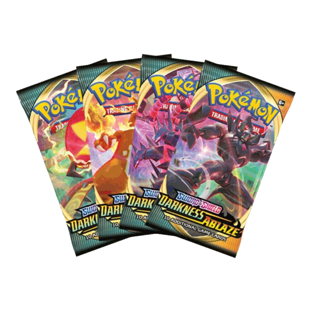POKMON TCG: Sword and Shield Darkness Ablaze Booster Pack POKMON TCG: Sword and Shield Darkness Ablaze Booster Pack