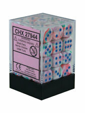Chessex CHX 27944 Festive: Pop Art/Blue 12mm D6 Dice Block (36 Dice)