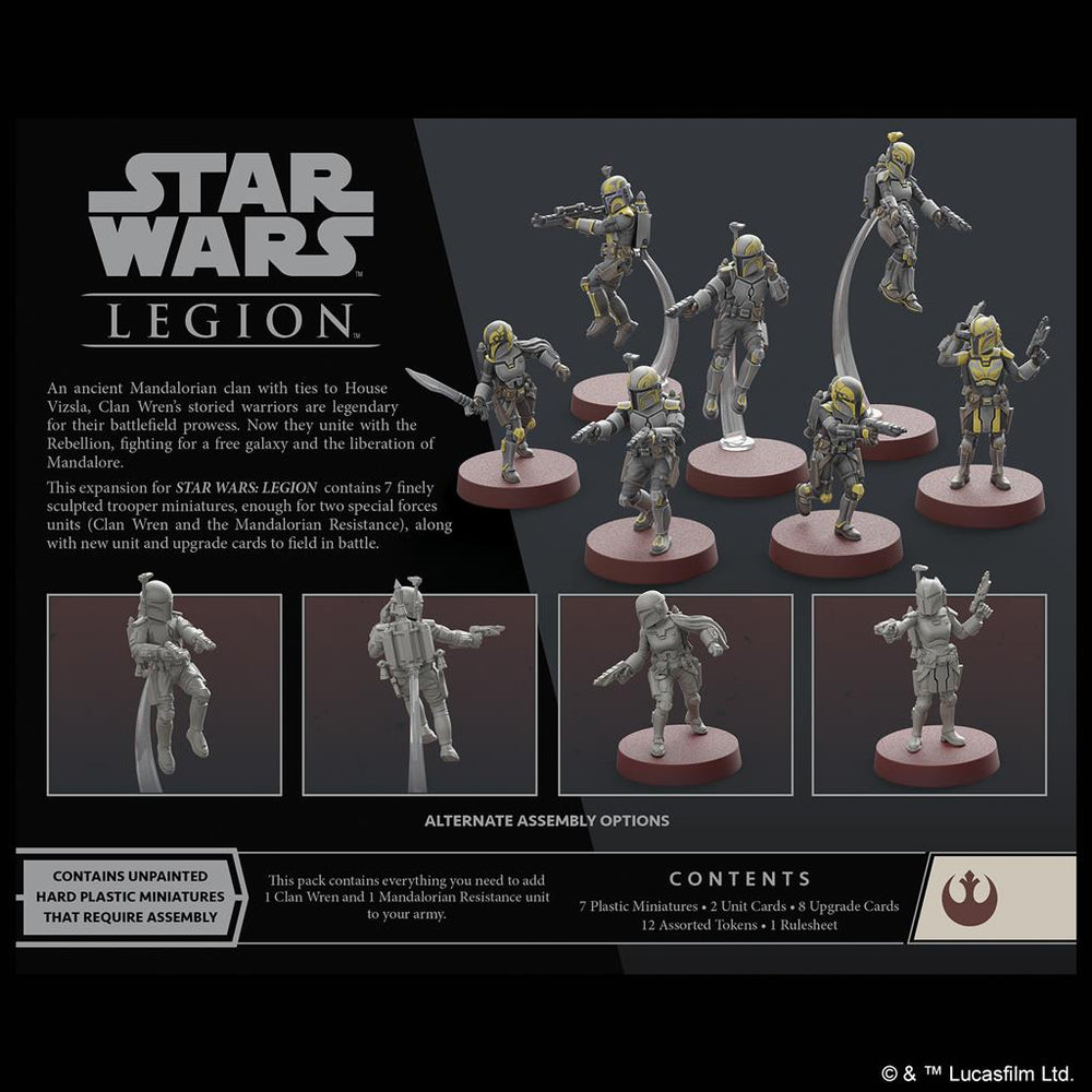 Star Wars Legion: Clan Wren Unit Expansion