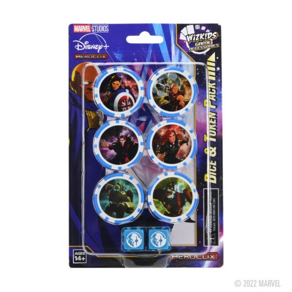 Marvel Heroclix: Marvel Studios Disney Plus Dice and Token Pack