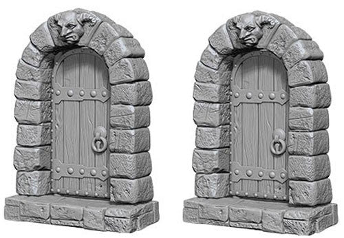 WizKids Deep CutsTM Unpainted Miniatures: Doors