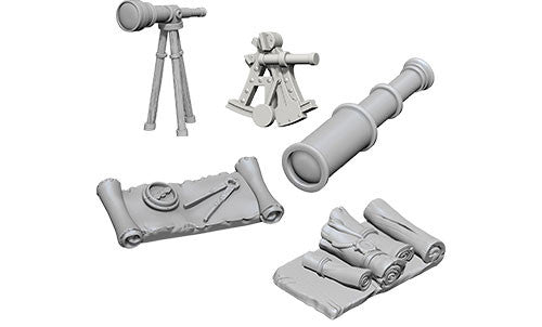 WizKids Deep CutsTM Unpainted Miniatures: Navigators Pack